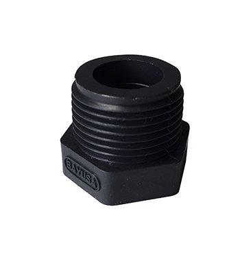 TUERCA BUSHING DE 3/4″ A 1/2″ PLASTICO BAYUSA