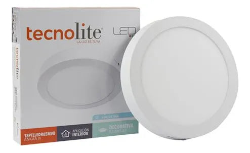 LÁMPARA DE TECHO PLAFÓN PARA INTERIORES ANKA II-18W TECNOLITE