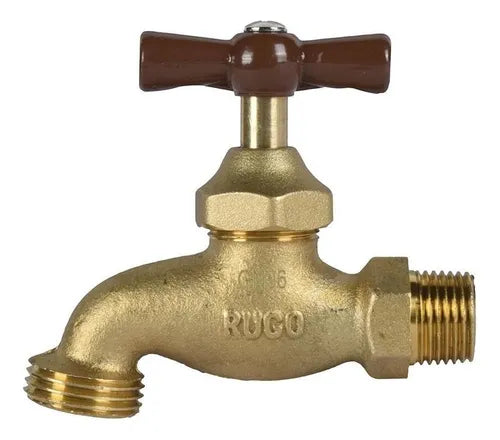 LLAVE CON ROSCA PARA MANGUERA RUGO