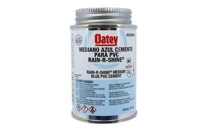OATEY CEMENTO AZUL TRANSPARENTE PARA PVC 118 ML