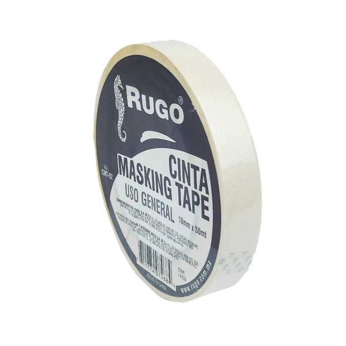 CINTA MASKING TAPE 1" RUGO