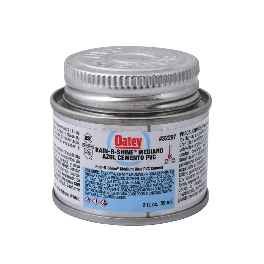 OATEY CEMENTO AZUL TRANSPARENTE PARA PVC 59 ML