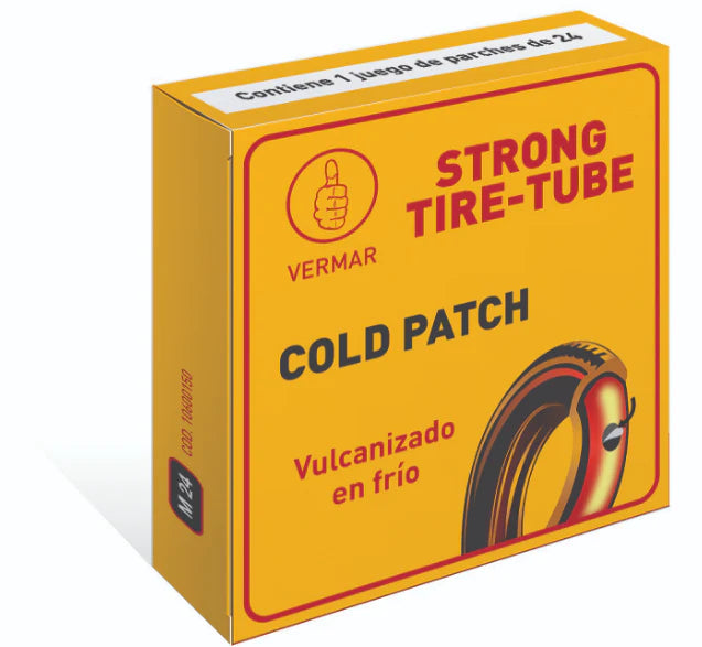 CAJA DE PARCHE PARA BICICLETA CHICA