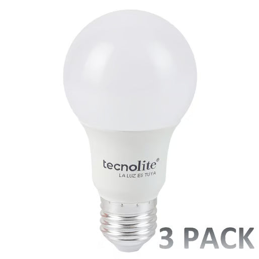 3 PACK LED 8.5 W TECNOLITE