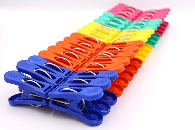 BROCHES DE PLÁSTICO REFORZADOS 36 PIEZAS