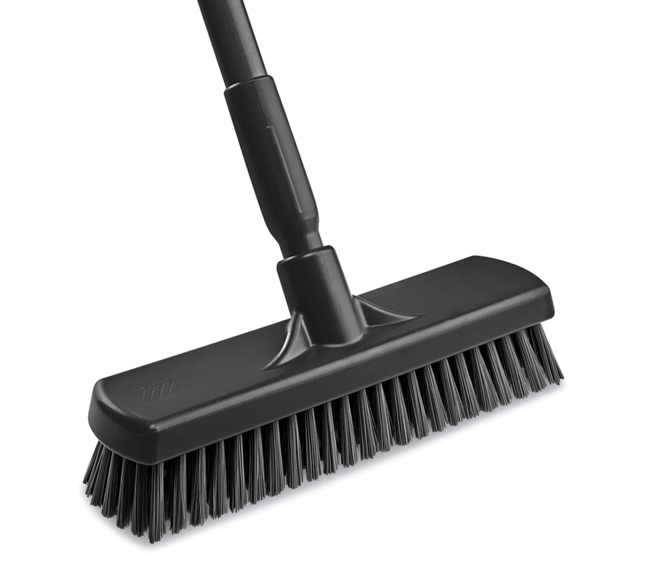 CEPILLO DE USO RUDO CON BASTÓN DE MADERA