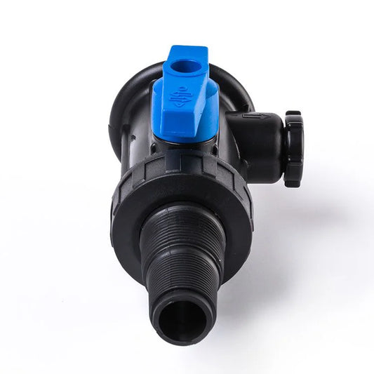 MULTICONECTOR CON VÁLVULA Y TUERCA UNIÓN ROTOPLAS