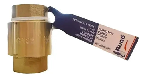 VÁLCULA CHECK DE RESORTE 1/2" RUGO