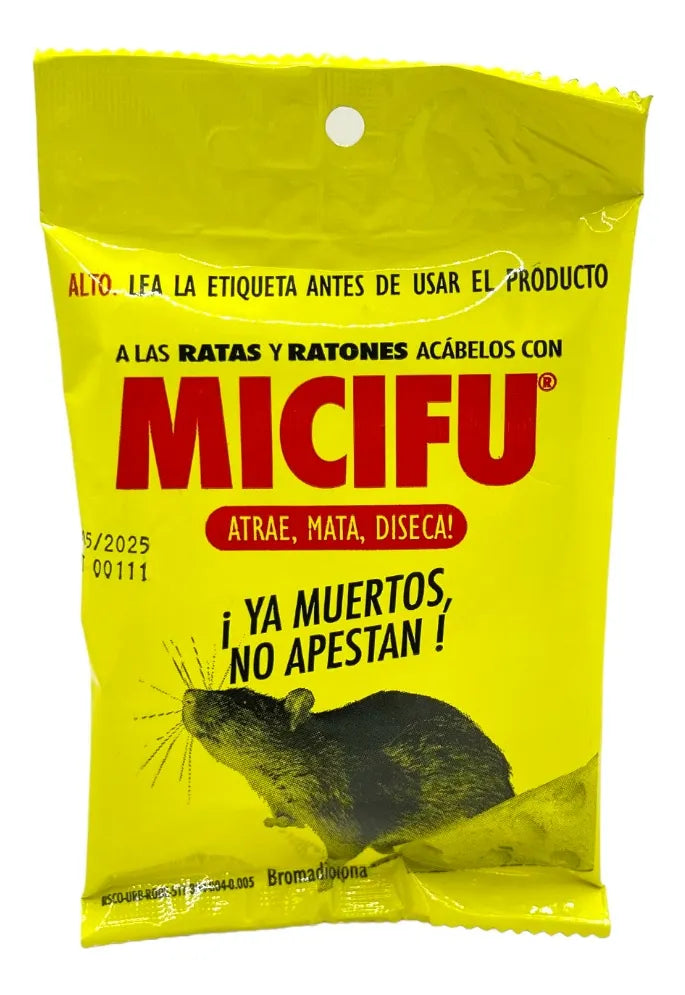 MICIFU VENENO PARA RATÓN 50GR